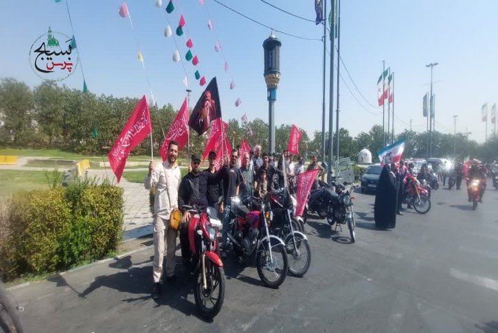 رزمایش ۴۰ هزار موتور سوار
