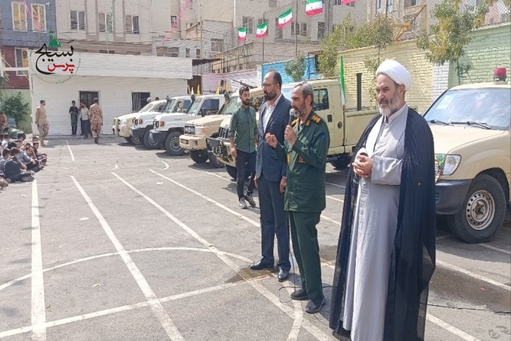 کاروان خودرویی دفاع مقدس ناحیه مقاومت بسیج قدس