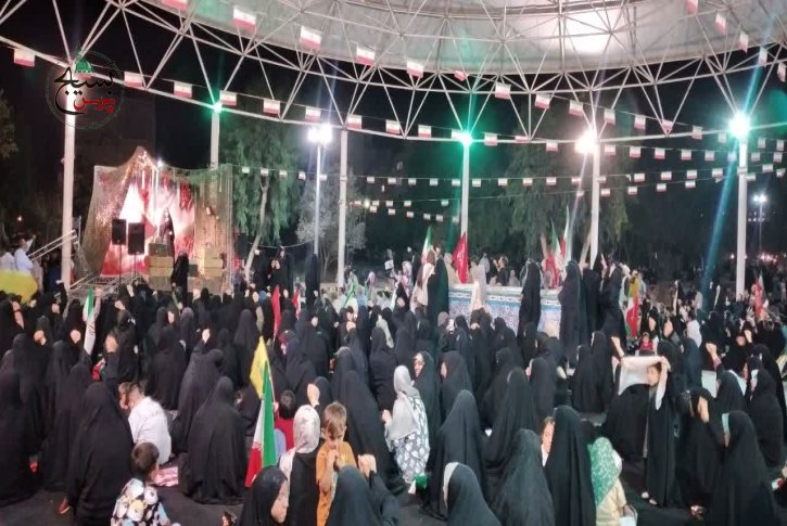 گرامیداشت هفته دفاع مقدس در گلزار شهدای مسعودیه