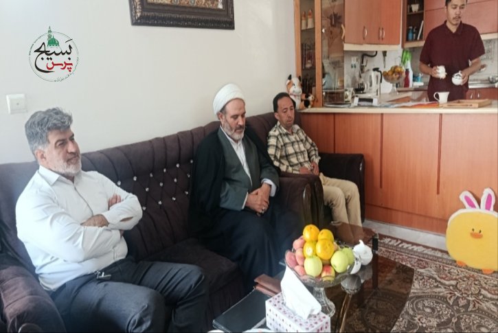 دیدار با خانواده جانباز تبعه حوادث سال۱۴۰۴