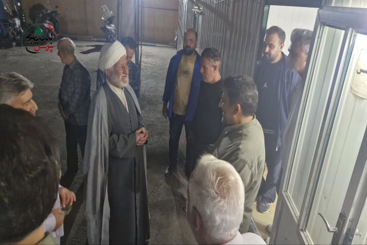 قدردانی از پرسنل کلانتری ۱۵۹ توسط اهالی مسجد  نبوی