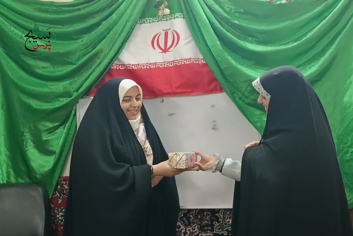 تجلیل از ستوان  یکم فاطمه خسروی