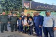 بدرقه فرزندان شهدا به مناسبت آغاز سال تحصیلی